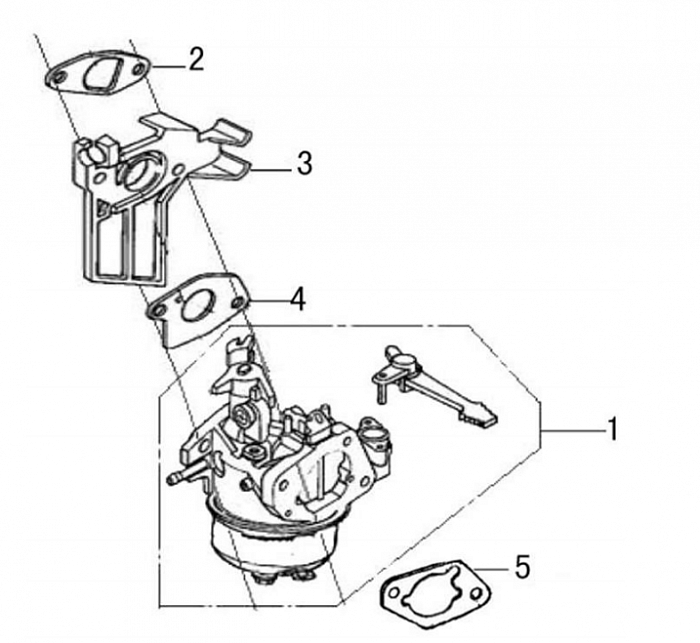 9 КАРБЮРАТОР ВИБРОПЛИТА CHAMPION PC6337F