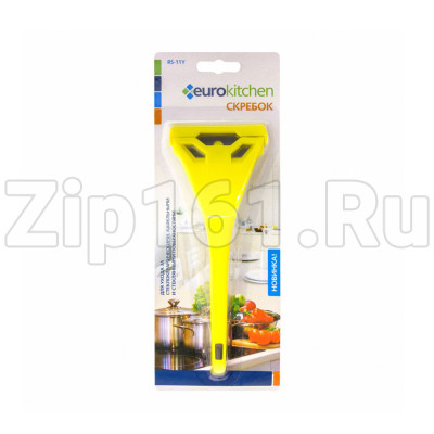Скребок для чистки стеклокерамики, желтый Eurokitchen RS-11Y