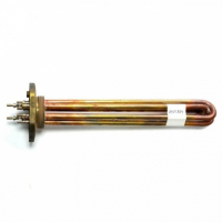 БЛОК-ТЭН RTF, 4500W(1500x3), TW, медь, G1 1/2", L280мм, 220/380V