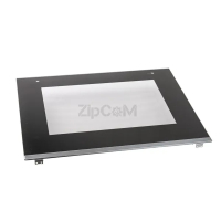 Стекло двери наружное 595x455mm 00718262 для духовок Bosch