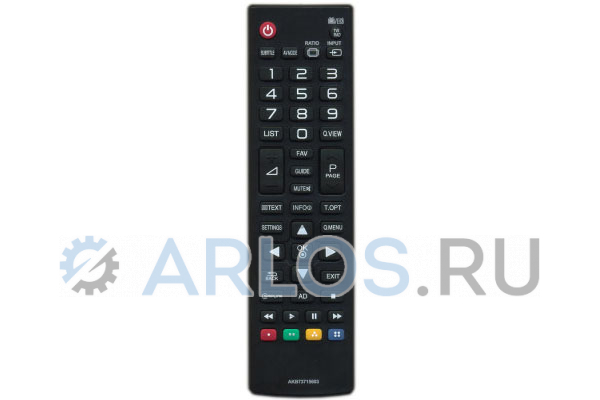 Пульт дистанционного управления для телевизора LG AKB73715603